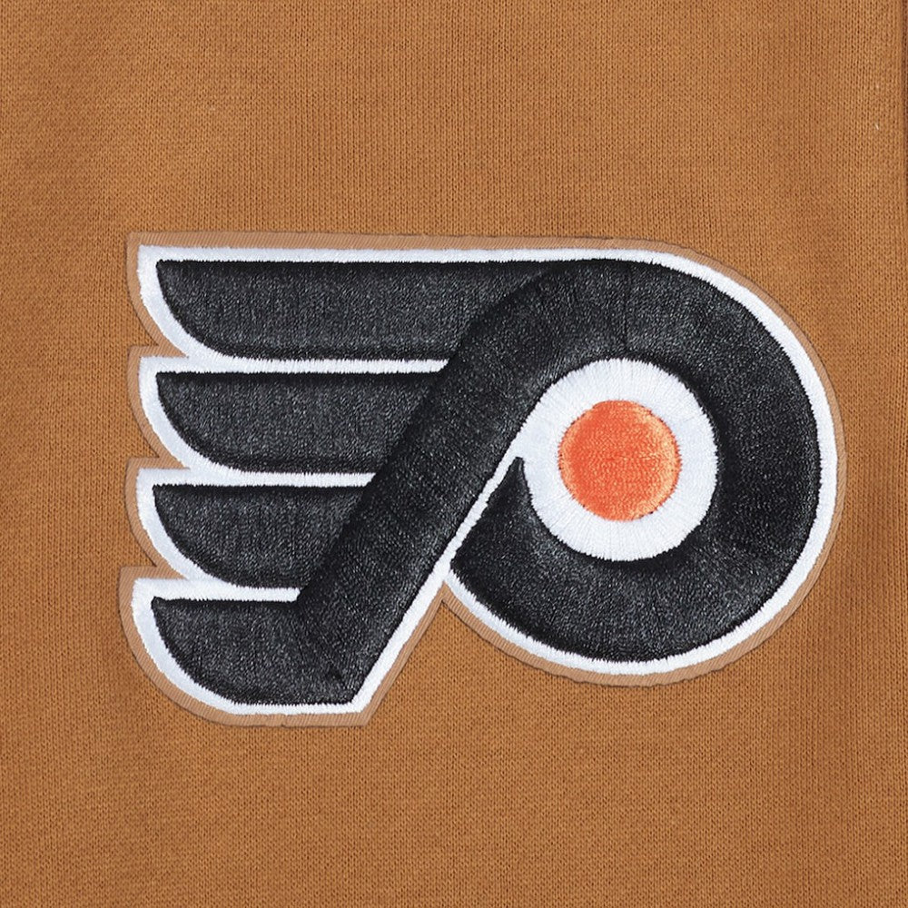 Philadelphia Flyers Pro Standard Paint the City Pullover Sweatshirt - Brown - NHL