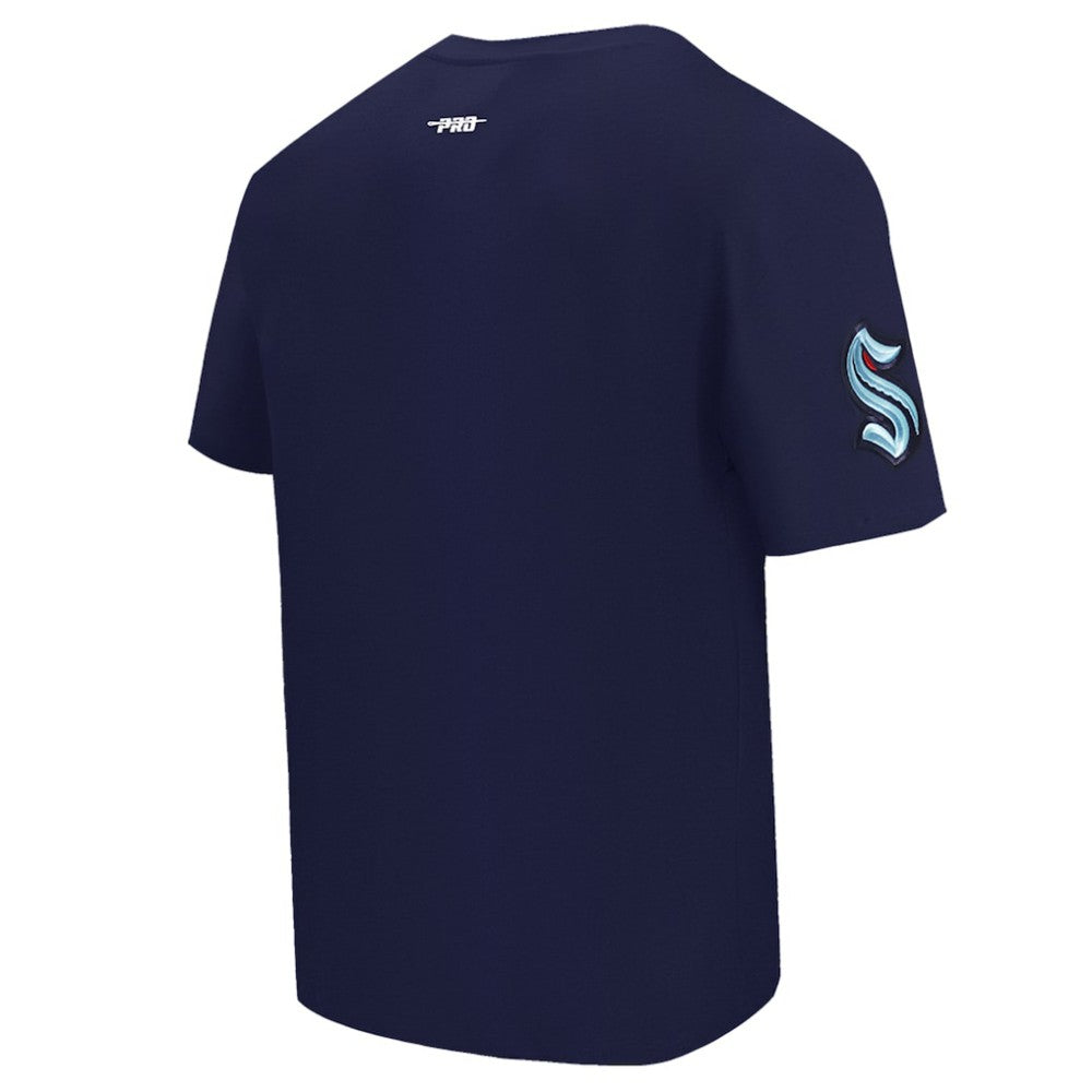 Seattle Kraken Pro Standard Turn It Up T-Shirt - Deep Sea Blue - NHL