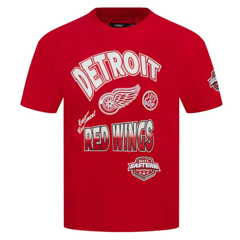 Detroit Red Wings Pro Standard Turn It Up T-Shirt - Red - NHL
