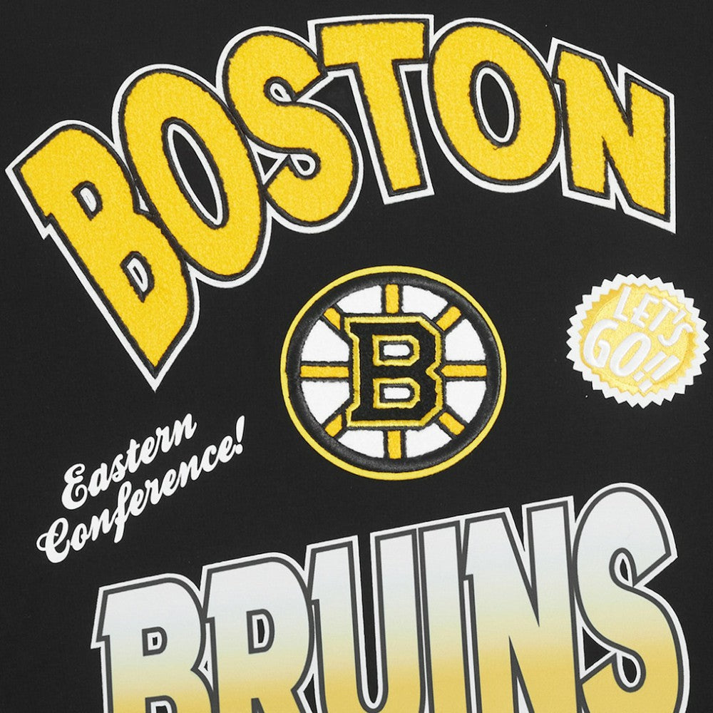 Boston Bruins Pro Standard Turn It Up T-Shirt - Black - NHL