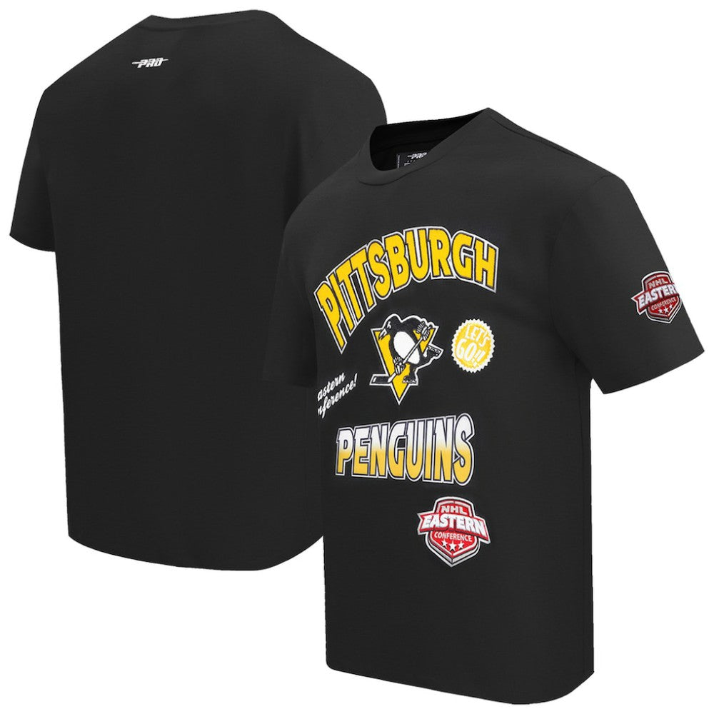 Pittsburgh Penguins Pro Standard Turn It Up T-Shirt - Black - NHL