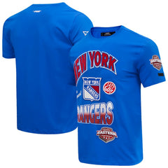 New York Rangers Pro Standard Turn It Up T-Shirt - Blue - NHL