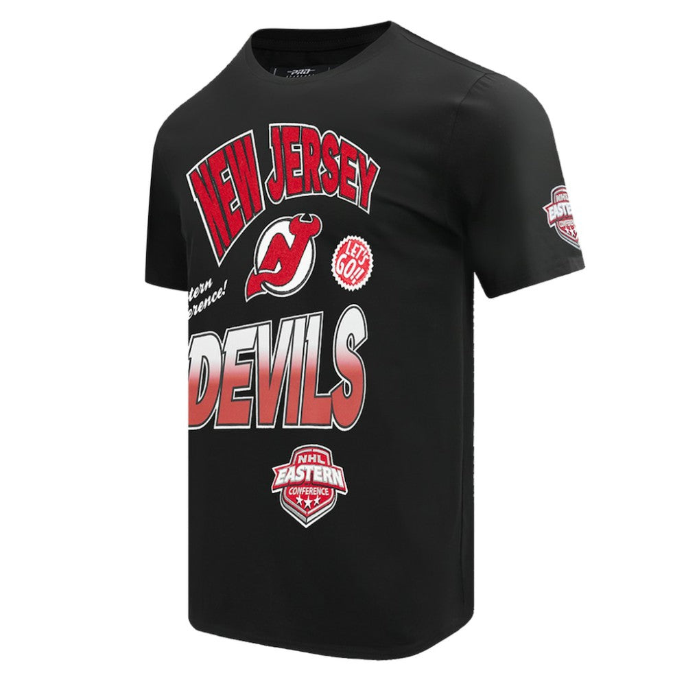 New Jersey Devils Pro Standard Turn It Up T-Shirt - Black - NHL