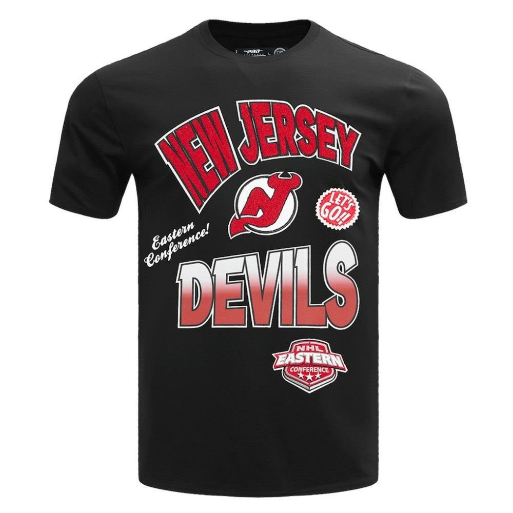 New Jersey Devils Pro Standard Turn It Up T-Shirt - Black - NHL