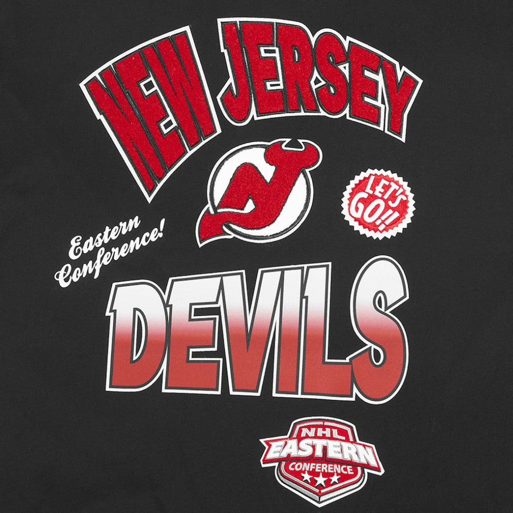 New Jersey Devils Pro Standard Turn It Up T-Shirt - Black - NHL