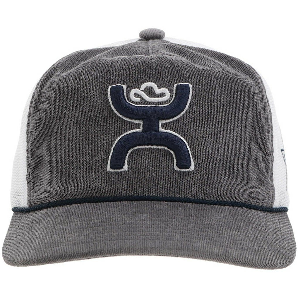 Dallas Cowboys HOOey H Cord Trucker Adjustable Hat Gray | NFL