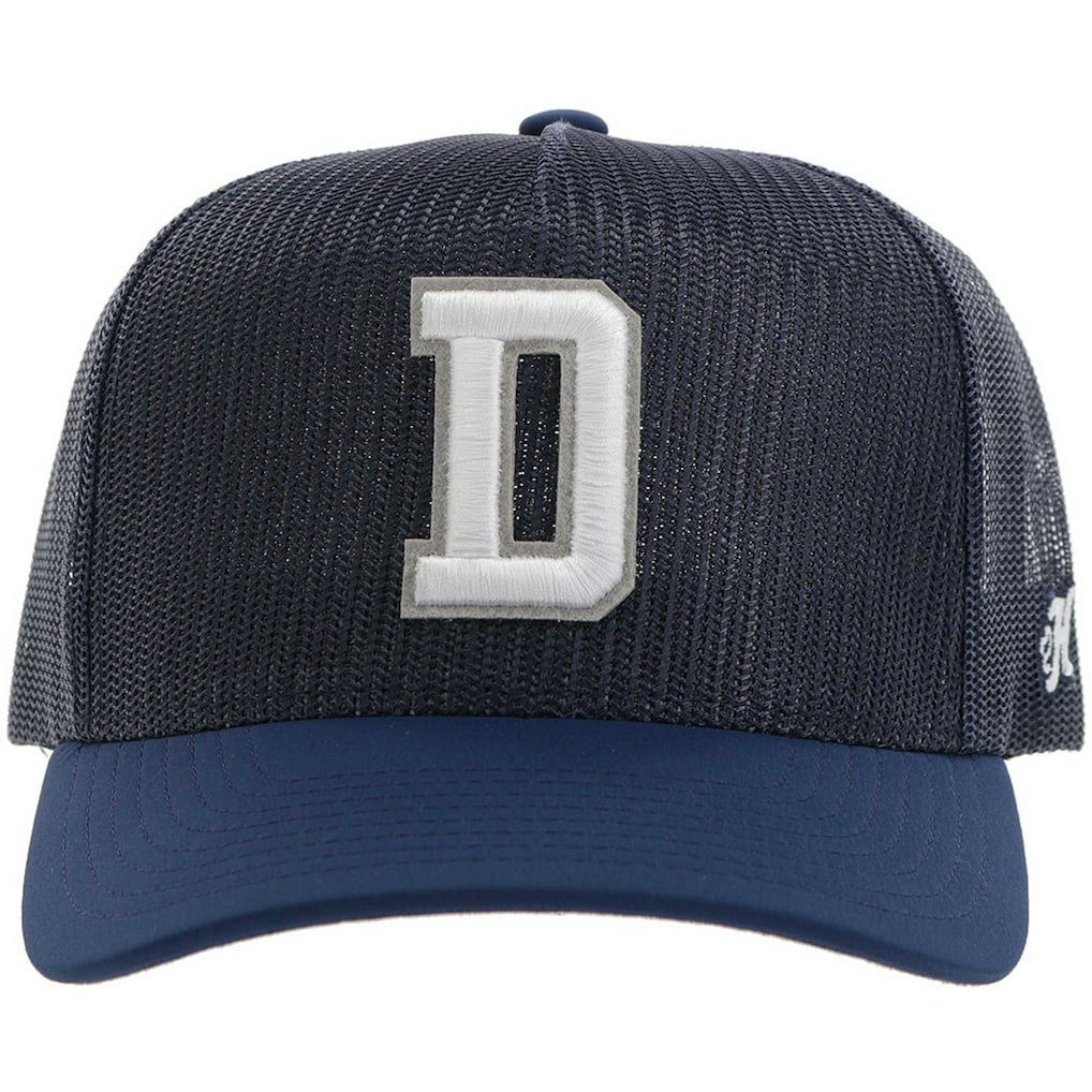 Dallas Cowboys HOOey All Mesh Trucker Adjustable Hat Navy | NFL