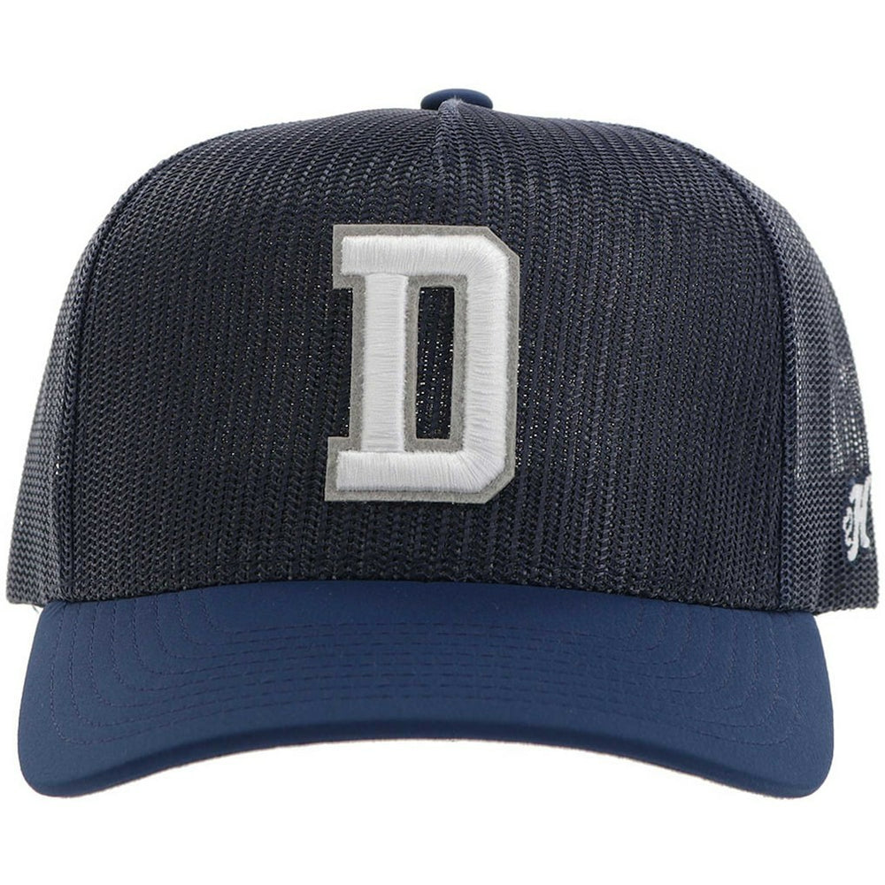 Dallas Cowboys HOOey All Mesh Trucker Adjustable Hat Navy | NFL