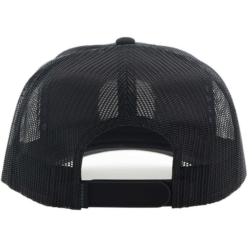 Dallas Cowboys HOOey Patch Rope Trucker Adjustable Hat Black | NFL