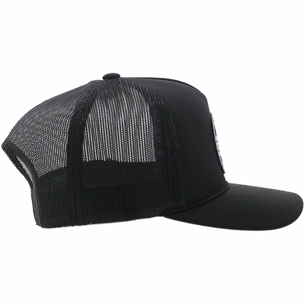Dallas Cowboys HOOey Patch Rope Trucker Adjustable Hat Black | NFL