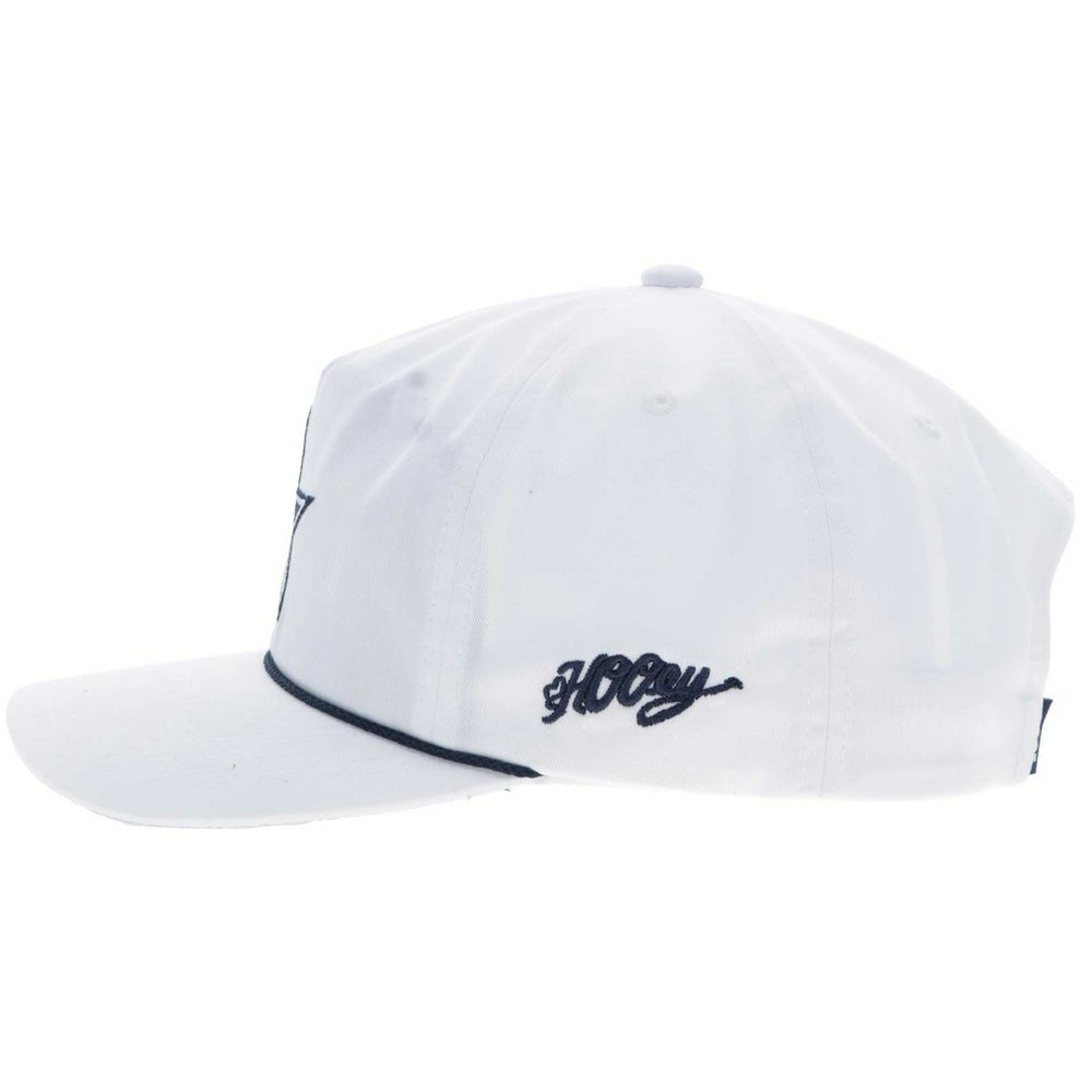 Dallas Cowboys HOOey Star Logo Rope Adjustable Hat White | NFL