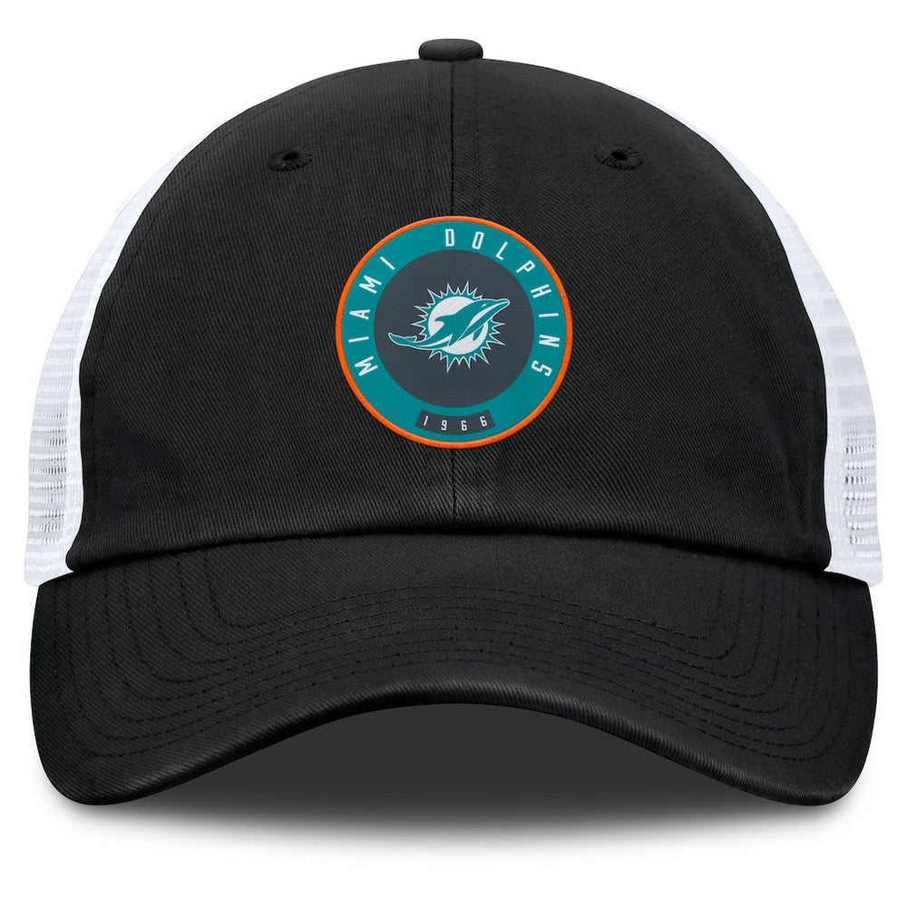 Miami Dolphins Averie Trucker Adjustable Hat Black | Fanatics