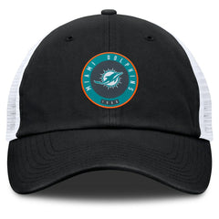 Miami Dolphins Averie Trucker Adjustable Hat Black | Fanatics