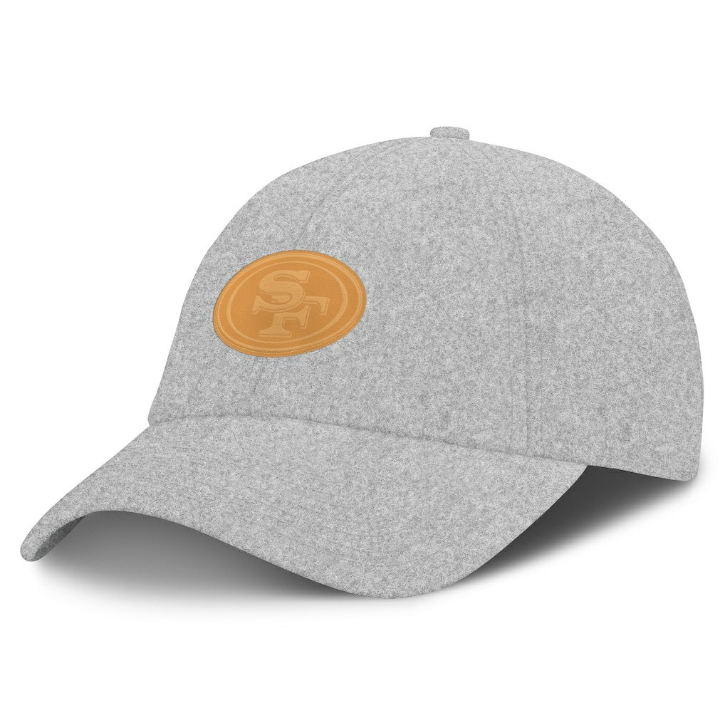 San Francisco 49ers Front Office Adjustable Hat Heather Gray | Fanatics