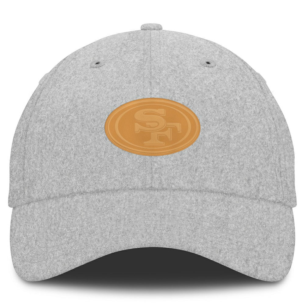 San Francisco 49ers Front Office Adjustable Hat Heather Gray | Fanatics