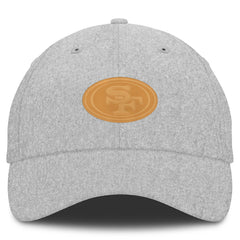 San Francisco 49ers Front Office Adjustable Hat Heather Gray | Fanatics
