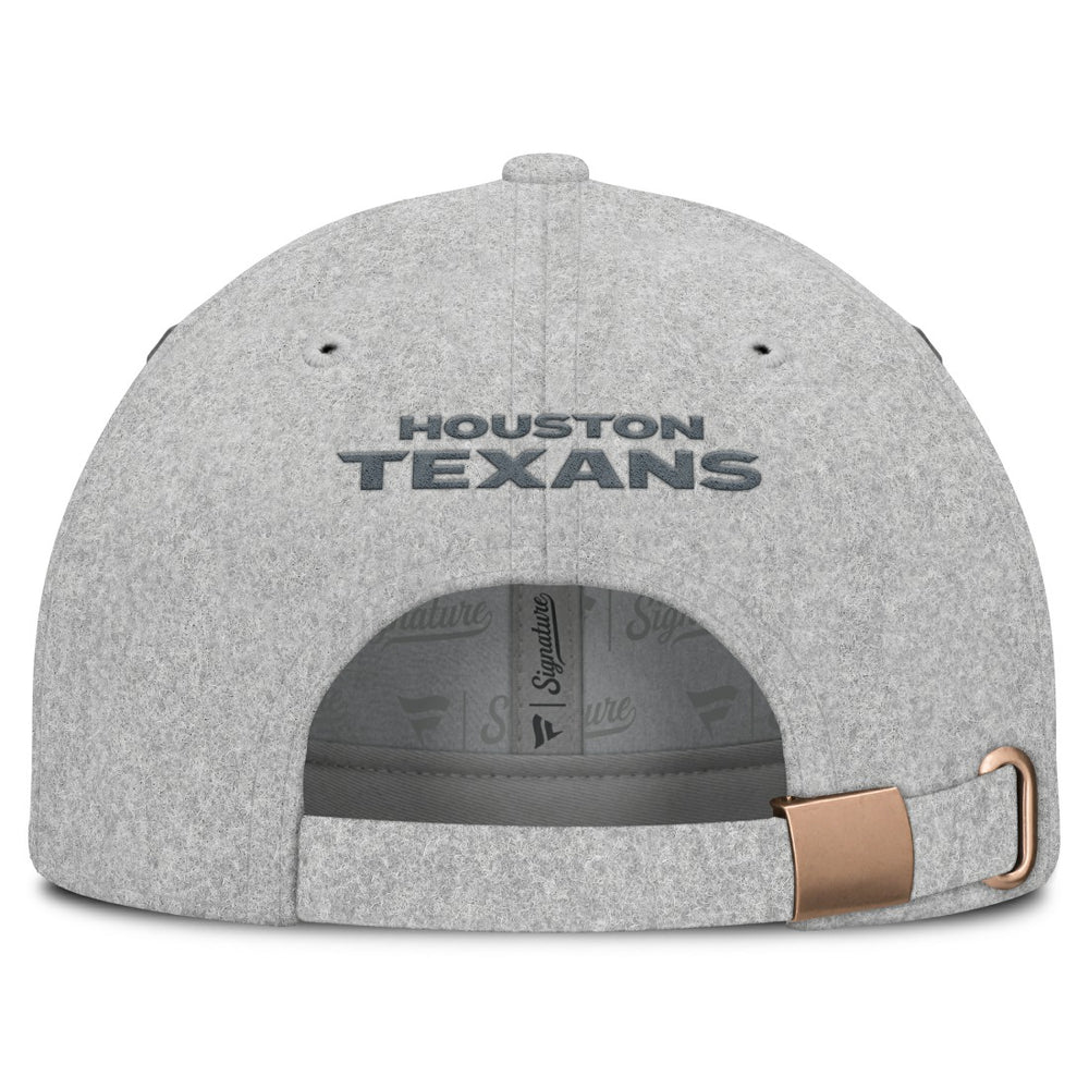 Houston Texans Front Office Adjustable Hat Heather Gray | Fanatics