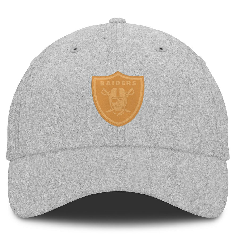 Las Vegas Raiders Front Office Adjustable Hat Heather Gray | Fanatics