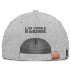 Las Vegas Raiders Front Office Adjustable Hat Heather Gray | Fanatics