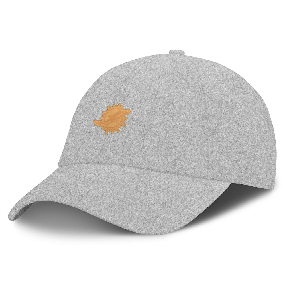 Miami Dolphins Front Office Adjustable Hat Heather Gray | Fanatics