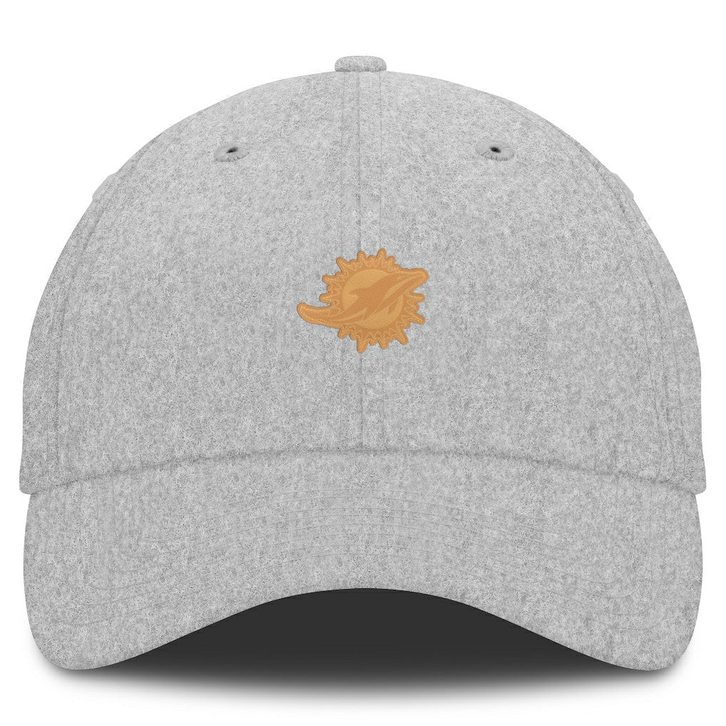 Miami Dolphins Front Office Adjustable Hat Heather Gray | Fanatics