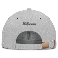 Miami Dolphins Front Office Adjustable Hat Heather Gray | Fanatics