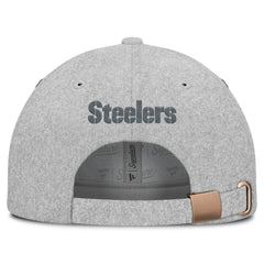 Pittsburgh Steelers Front Office Adjustable Hat Heather Gray | Fanatics