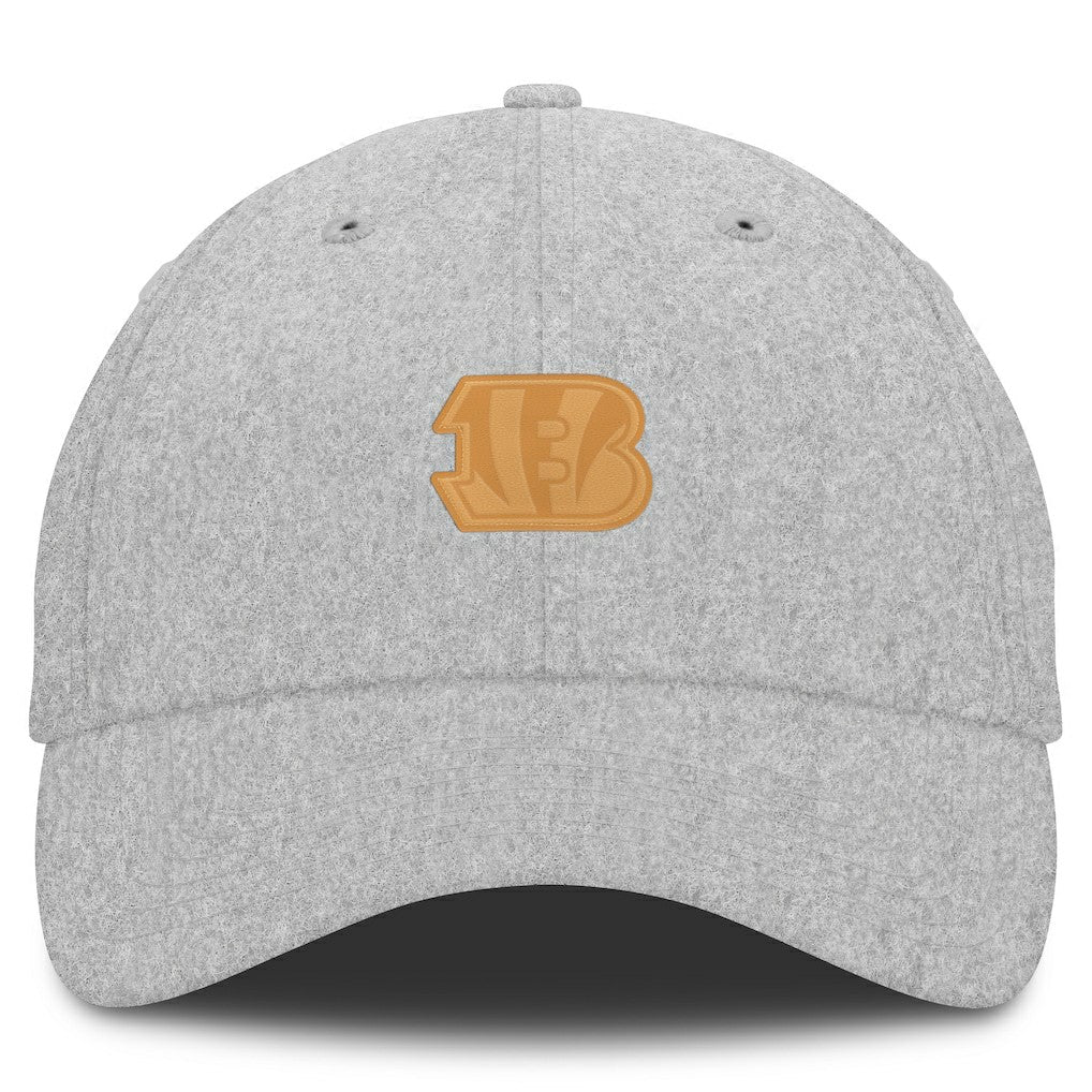 Cincinnati Bengals Front Office Adjustable Hat Heather Gray | Fanatics