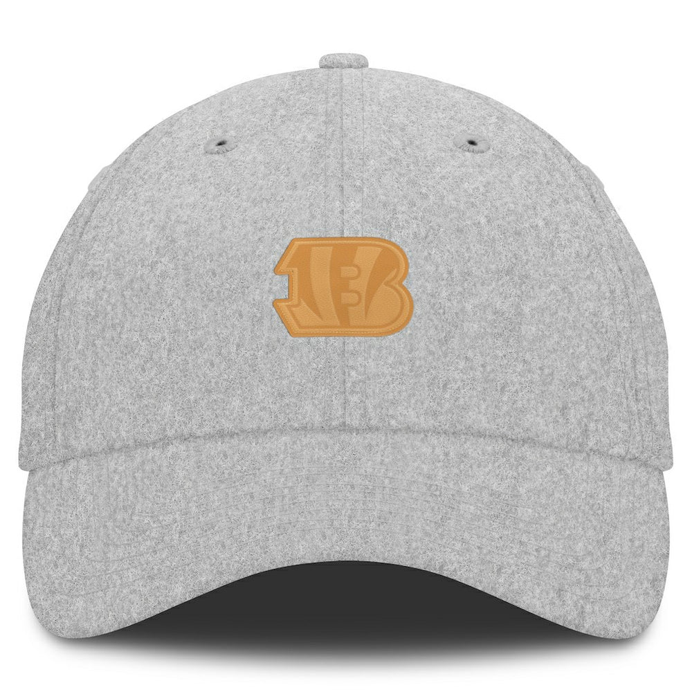 Cincinnati Bengals Front Office Adjustable Hat Heather Gray | Fanatics