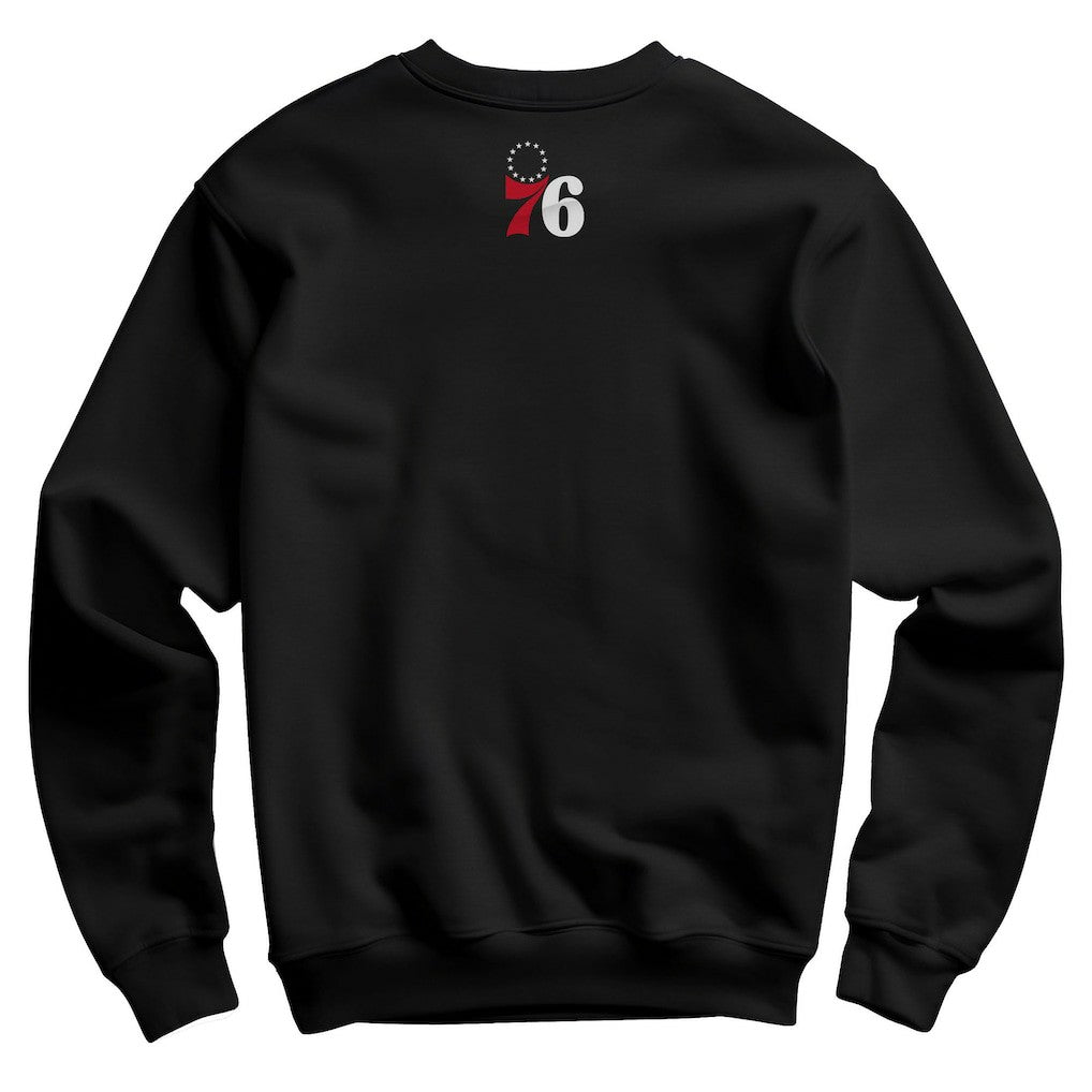 Philadelphia 76ers Hyperfly Unisex Year of the Dragon Lunar New Year Collection Pullover Sweatshirt Heather Black - NBA