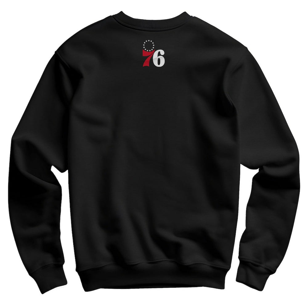 Philadelphia 76ers Hyperfly Unisex Year of the Dragon Lunar New Year Collection Pullover Sweatshirt Heather Black - NBA