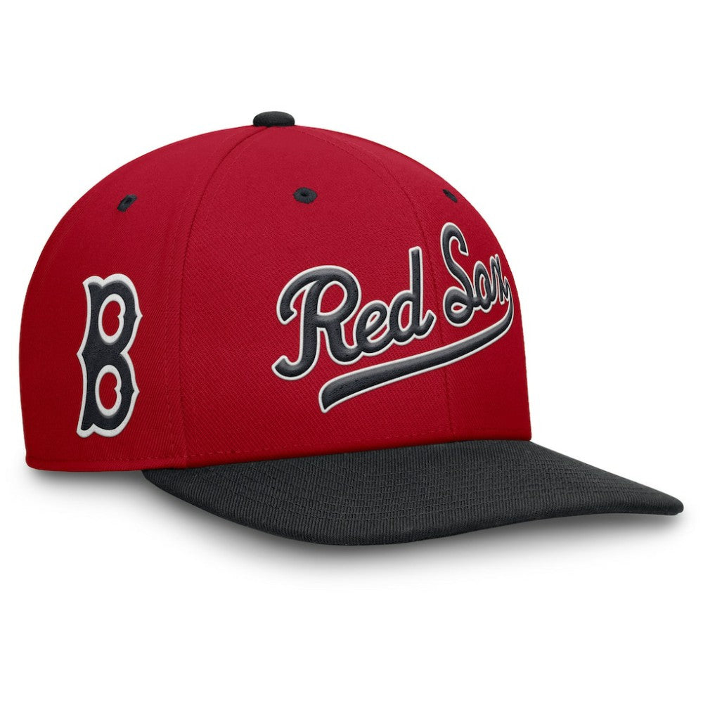 Boston Red Sox Nike Cooperstown Collection Pro Performance Snapback Hat - MLB