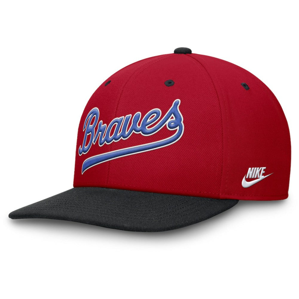 Atlanta Braves Nike Cooperstown Collection Pro Performance Snapback Hat - MLB