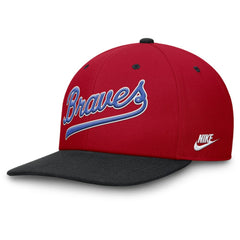 Atlanta Braves Nike Cooperstown Collection Pro Performance Snapback Hat - MLB