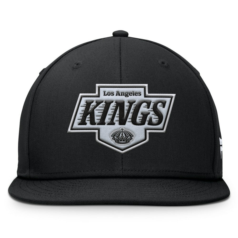 Los Angeles Kings Fanatics Primary Logo Snapback Hat - Black - NHL
