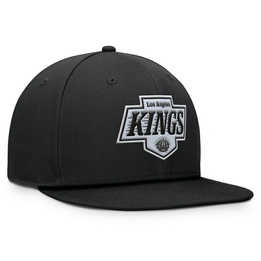 Los Angeles Kings Fanatics Primary Logo Snapback Hat - Black - NHL