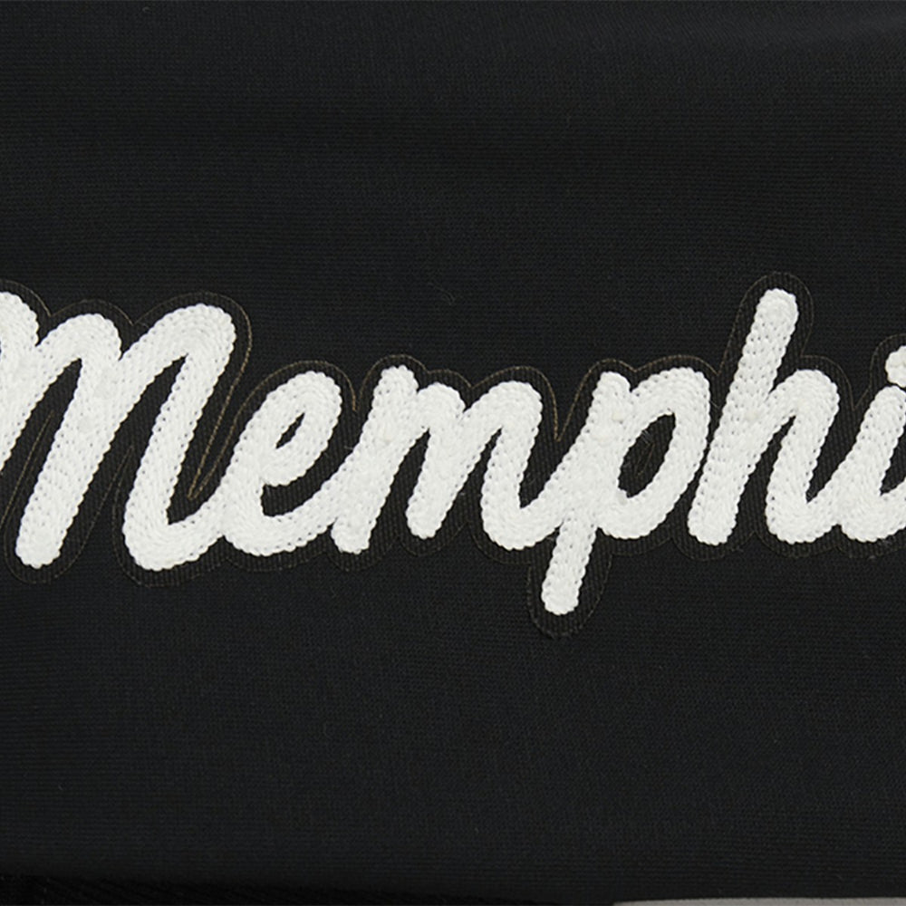 Memphis Grizzlies Pro Standard Women's Paint The City Cropped Pullover Sweatshirt Black - NBA