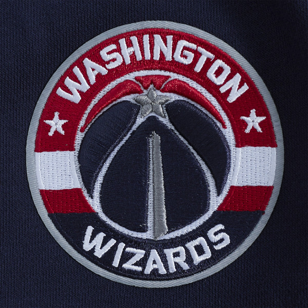 Washington Wizards Pro Standard Women's Jewels Cropped Pullover Hoodie Navy - NBA