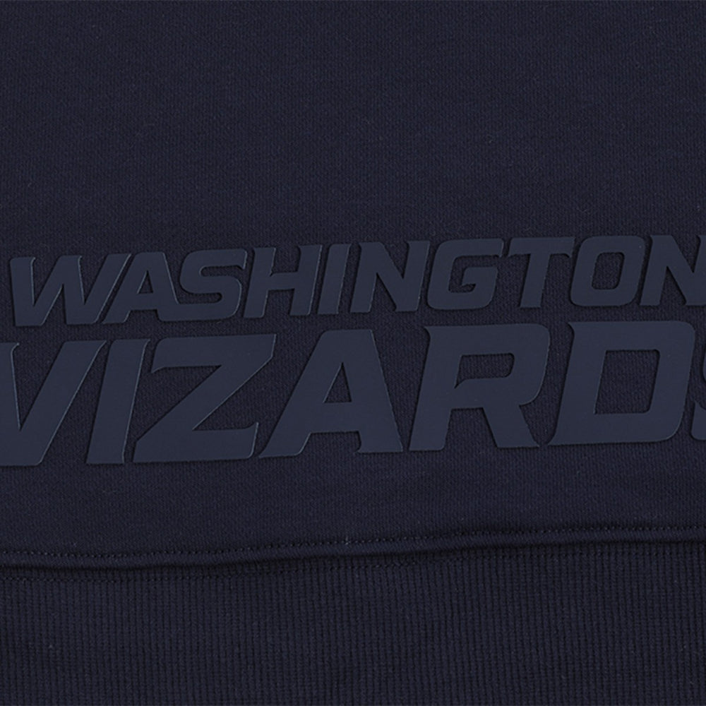 Washington Wizards Pro Standard Women's Jewels Cropped Pullover Hoodie Navy - NBA