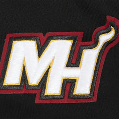 Miami Heat Pro Standard Women's Jewels Cropped Pullover Hoodie Black - NBA