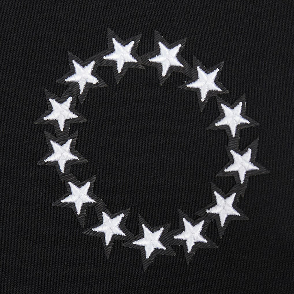 Philadelphia 76ers Pro Standard Women's Jewels Cropped Pullover Hoodie Black - NBA