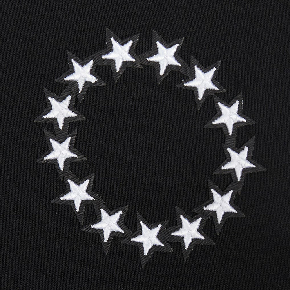 Philadelphia 76ers Pro Standard Women's Jewels Cropped Pullover Hoodie Black - NBA
