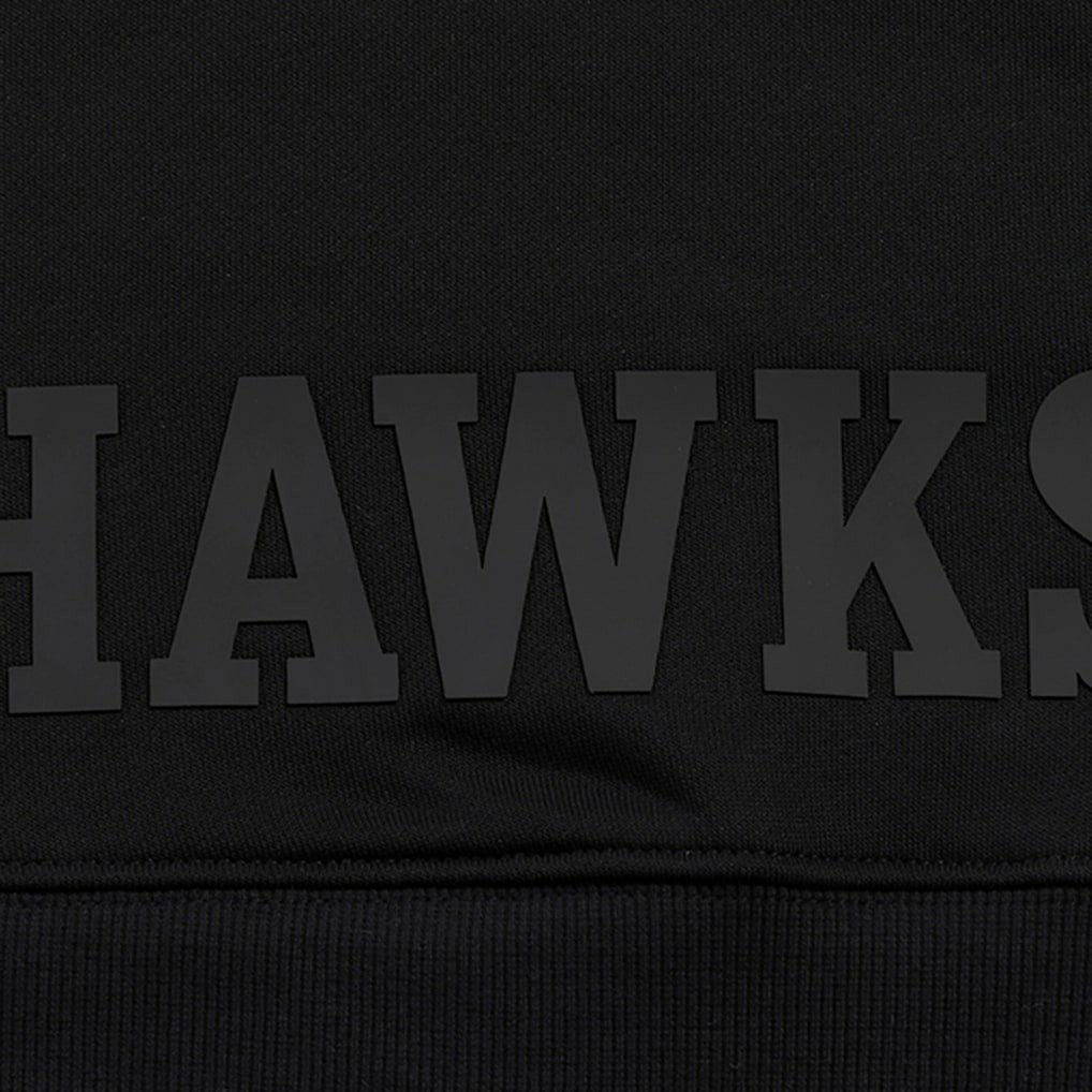 Atlanta Hawks Pro Standard Women's Jewels Cropped Pullover Hoodie Black - NBA