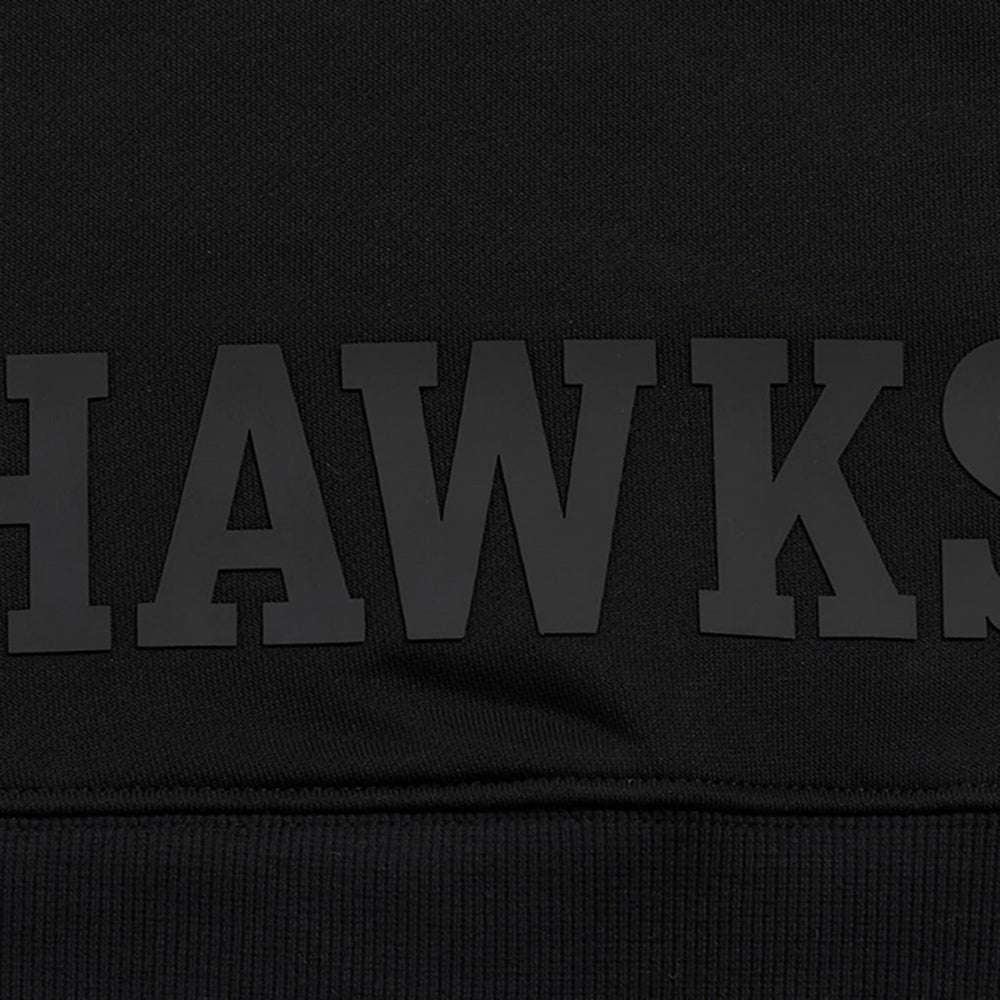 Atlanta Hawks Pro Standard Women's Jewels Cropped Pullover Hoodie Black - NBA