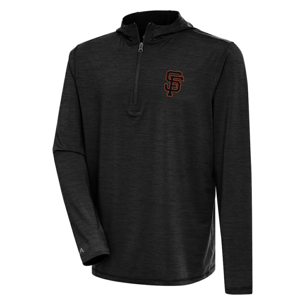 San Francisco Giants Antigua Tidy Quarter-Zip Hoodie - MLB
