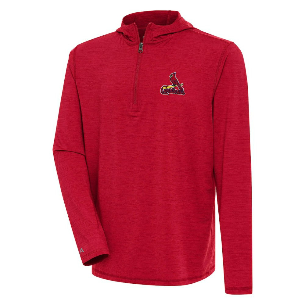 St. Louis Cardinals Antigua Tidy Quarter-Zip Hoodie - MLB