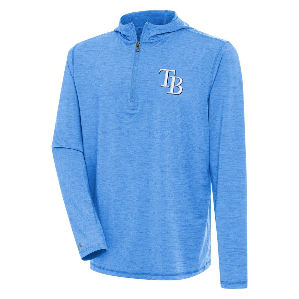 Tampa Bay Rays Antigua Tidy Quarter-Zip Hoodie - MLB