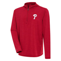 Philadelphia Phillies Antigua Tidy Quarter-Zip Hoodie - MLB