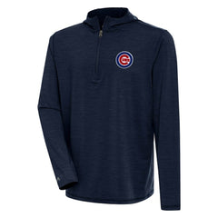 Chicago Cubs Antigua Tidy Quarter-Zip Hoodie - MLB