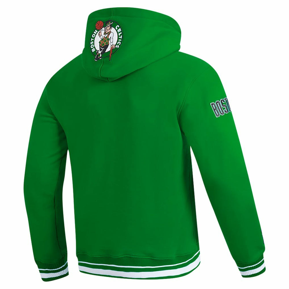 Boston Celtics Pro Standard Area Code Pullover Hoodie Kelly Green - NBA